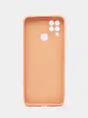 Бежевый чехол силиконовый, матовый, Infinix Hot 10s/10t