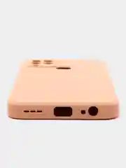 Бежевый чехол силиконовый, матовый, Infinix Hot 10s/10t