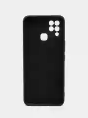 Черный чехол силиконовый, матовый, Infinix Hot 10s/10t