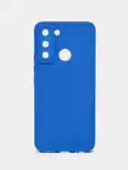 Синий чехол для Tecno Pop 5 Lite силиконовый, матовый