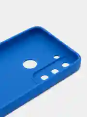 Синий чехол для Tecno Pop 5 Lite силиконовый, матовый
