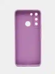 Фиолетовый чехол для Tecno Pop 5 Lite силиконовый, матовый