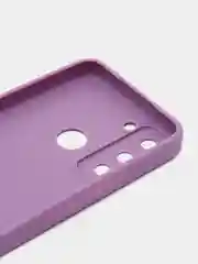 Фиолетовый чехол для Tecno Pop 5 Lite силиконовый, матовый