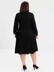 Черный платье женское, большие размеры