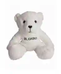 Белый мягкая игрушка "Мишка Blckbо", 30 см, черный, белый