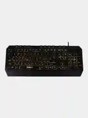 Клавиатура игровая проводная для компьютера Sonnen Kb-7700, 117 клавиш, подсветка, 513512