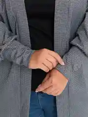 Черный комплект женский большого размера