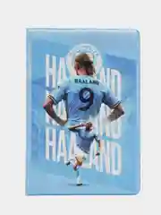 Обложка чехол на паспорт "Эрлинг Холанн" Erling Braut Haaland