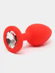 Красный анальная пробка