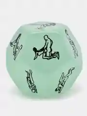 Кубик для сексуальных игр светящийся