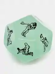 Кубик для сексуальных игр светящийся