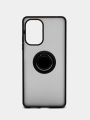 Чехол противоударный Xiaomi POCO F5 с кольцом