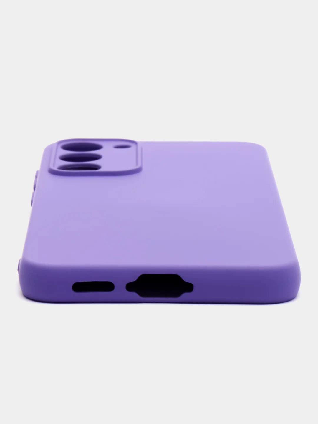 Аметистовый чехол для Samsung Galaxy S23 Plus (Самсунг Галакси С23 Плюс), силиконовый