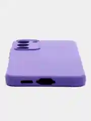 Аметистовый чехол для Samsung Galaxy S23 Plus (Самсунг Галакси С23 Плюс), силиконовый