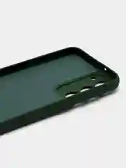 Зеленый чехол для Samsung Galaxy S23 Plus (Самсунг Галакси С23 Плюс), силиконовый