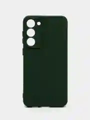 Зеленый чехол для Samsung Galaxy S23 Plus (Самсунг Галакси С23 Плюс), силиконовый
