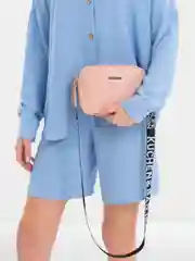 Розовый сумка кросс-боди женская, через плечо