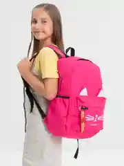 Красный школьный рюкзак, портфель для девочки, сумка спортивная