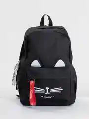 Черный школьный рюкзак, портфель для девочки, сумка спортивная