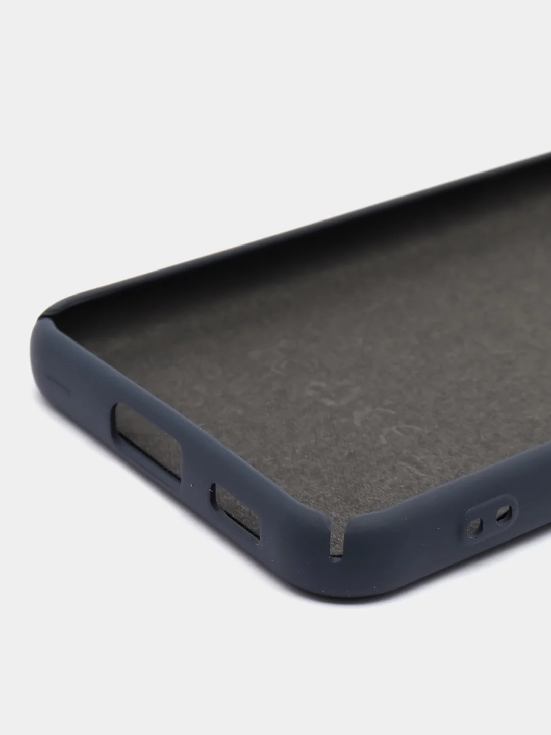 Синий меланж чехол силиконовый для Samsung Galaxy S22 (Самсунг Галакси С22), Silicone Cover