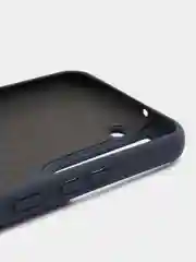Синий меланж чехол силиконовый для Samsung Galaxy S22 (Самсунг Галакси С22), Silicone Cover