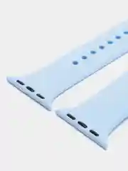 Лазурный ремешок, силиконовый, цветной, для Apple Watch, 38, 40, 42, 44, 45, 49 мм