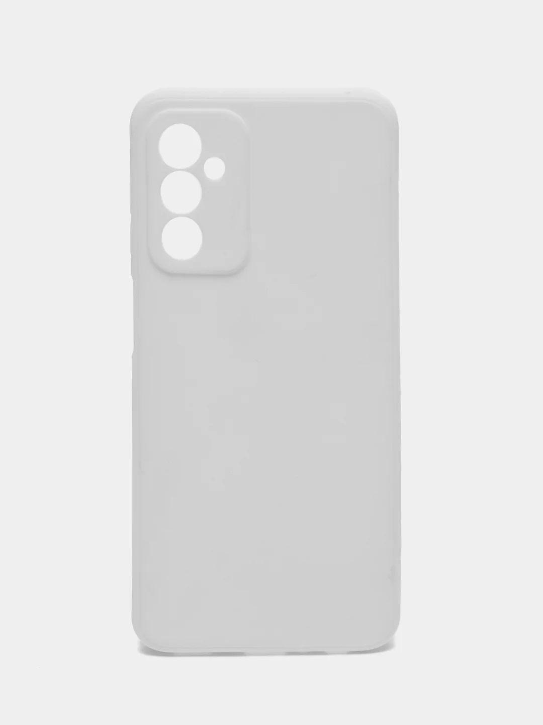 Белый чехол для Samsung Galaxy M23 5G (Самсунг Галакси М23), силиконовый