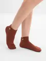 Багровый носки женские
