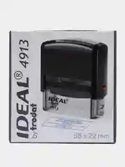 Синий автоматическая оснастка для штампа IDEAL вся серия: 4910, 4911, 4912, 4913, 4915, 4926