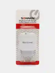 Зарядное устройство быстрое сетевое, зарядка (220 В) Sonnen, порт Usb, Qc3.0, 455506