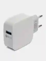 Зарядное устройство быстрое сетевое, зарядка (220 В) Sonnen, порт Usb, Qc3.0, 455506