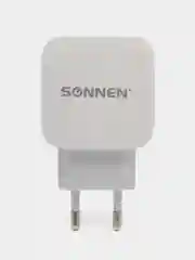 Зарядное устройство быстрое сетевое, зарядка (220 В) Sonnen, порт Usb, Qc3.0, 455506