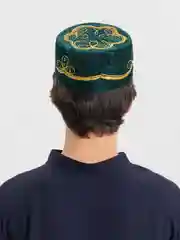 Голубой тюбетейка мужская