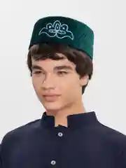 Желтый тюбетейка мужская