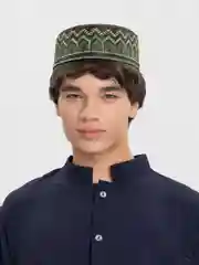 Рыжий тюбетейка мужская