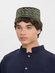 Рыжий тюбетейка мужская