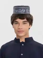 Белый тюбетейка мужская
