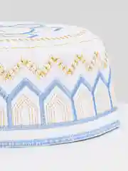 Серый тюбетейка мужская