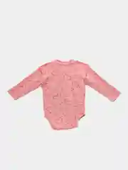 Кораллово-розовый боди с длинным рукавом для девочек, пенье, от 56 до 80 размера