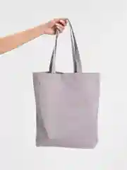 Серый холщовая сумка Avoska