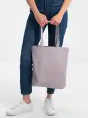 Серый холщовая сумка Avoska