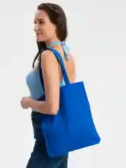 Синий холщовая сумка Avoska