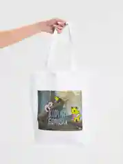 Молочный холщовая сумка «Коалаборация»