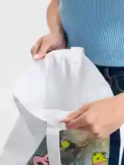 Молочный холщовая сумка «Коалаборация»