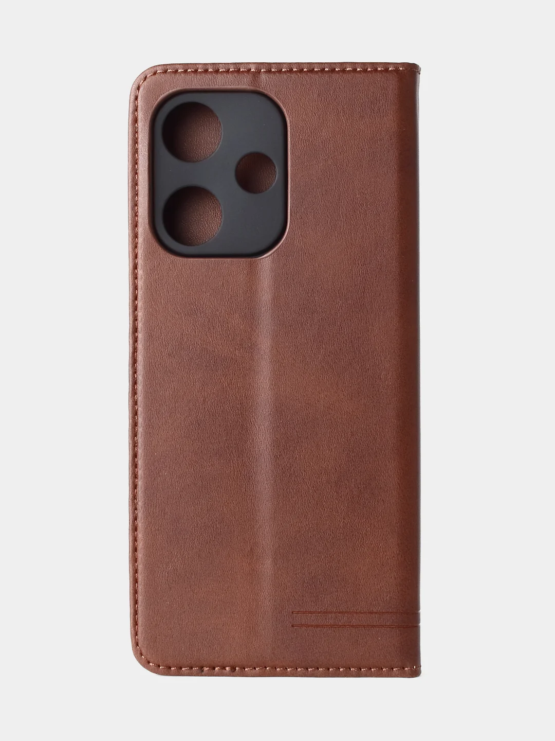 Коричневый чехол-книжка GQ для Infinix Hot 30, 4G, из искусственной кожи