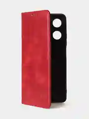 Красный чехол-книжка GQ для Infinix Hot 30, 4G, из искусственной кожи