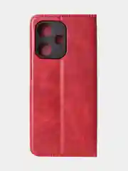 Красный чехол-книжка GQ для Infinix Hot 30, 4G, из искусственной кожи