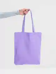 Сиреневый холщовая сумка Avoska
