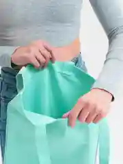 Бежевый холщовая сумка Avoska