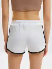 Белый шорты женские спортивные короткие, повседневные шорты Active